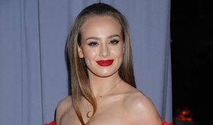 Wiktoria Gąsiewska w sukni ślubnej. Wygląda zjawiskowo