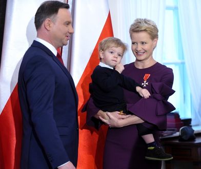 Małgorzata Kożuchowska po raz pierwszy pokazała się publicznie z synkiem