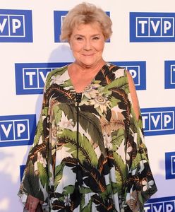 Teresa Lipowska przewróciła się na ramówce TVP. Wystarczyła chwila nieuwagi