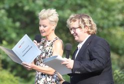 Małgorzata Kożuchowska cała w kwiatach