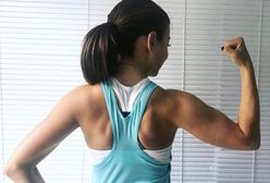 Ania Lewandowska pręży bicepsy. Na co dzień nie widać, jakie ona ma mięśnie!