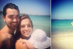 Anna Wendzikowska na pierwszych wakacjach z córką