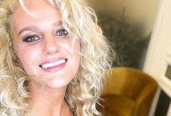 Zosia Zborowska w zupełnie naturalnej odsłonie. Jest piękną kobietą