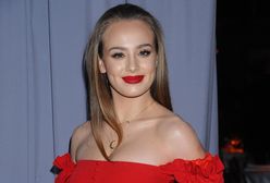 Wiktoria Gąsiewska w sukni ślubnej. Wygląda zjawiskowo