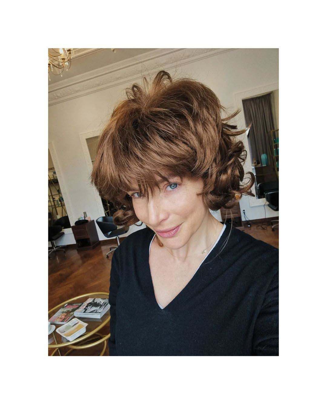Anna Dereszowska w nowej fryzurze