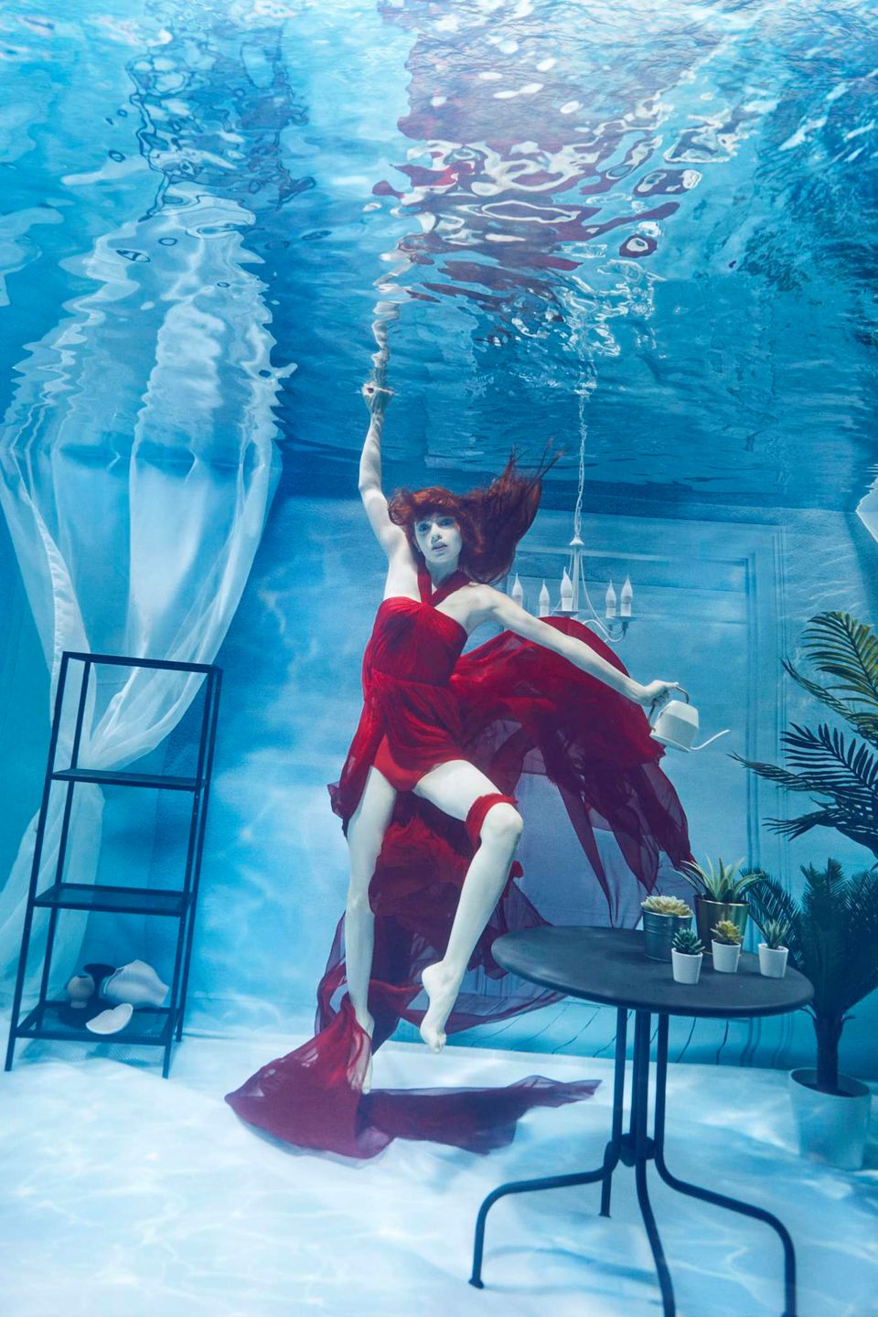 Daria Dąbrowska – Top Model 7, sesja podwodna