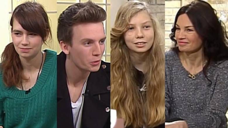 Helena Ciechowska, Brunon Ciechowski, Józefina Ciechowska i Anna Skrobiszewska