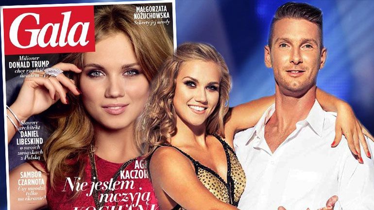 Agnieszka Kaczorowska w Gali