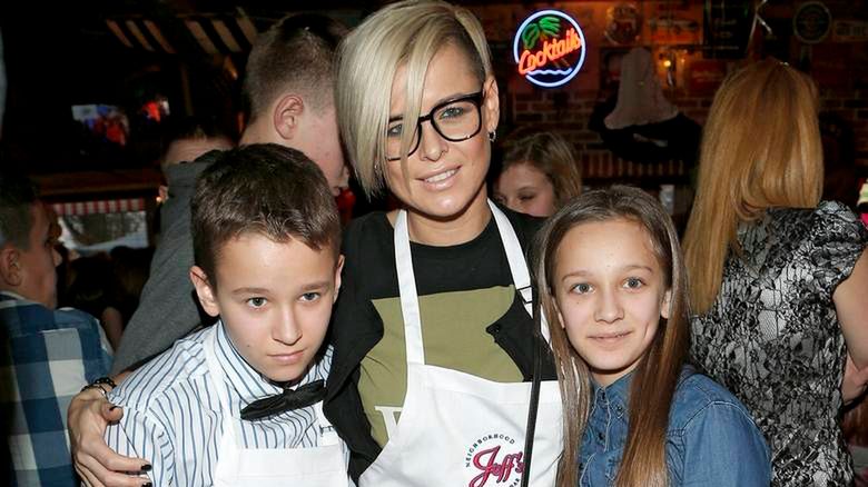 scena z: Xavier Wiśniewski, Marta Wiśniewska, Fabienne Wiśniewska, SK:, , fot. Podlewski/AKPA