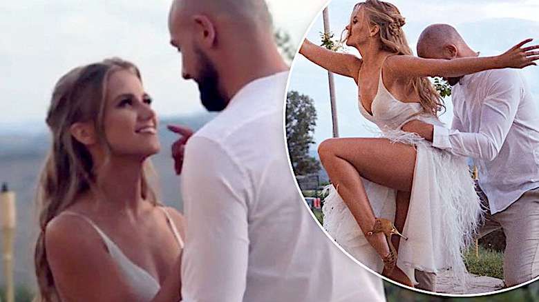 Agnieszka Kaczorowska i Maciej Pela wideo ze ślubu pierwszy taniec pary