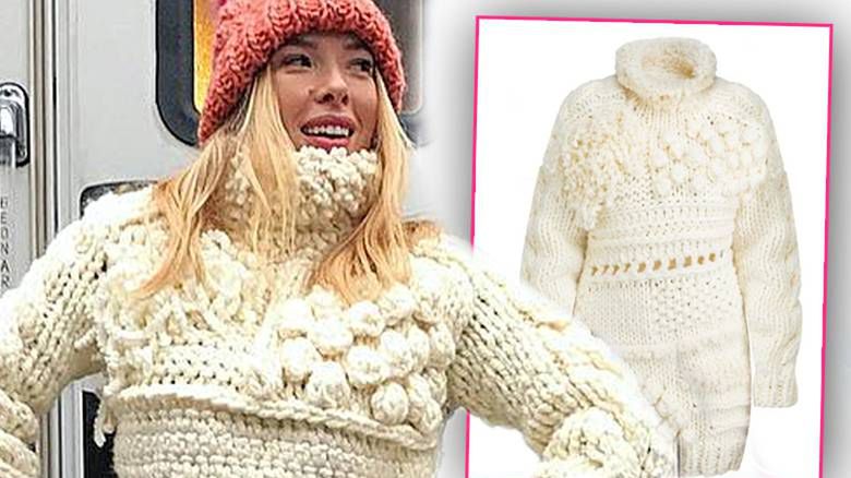 Ewa Chodakowska w ciekawym swetrze