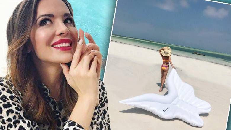 Anna Wendzikowska z ukochanym w tropikach