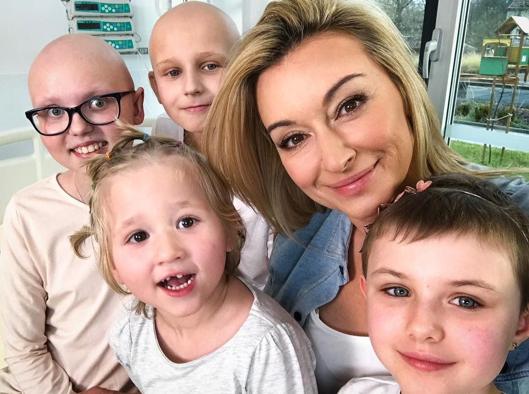 Dwa dni pełne uśmiechów. Martyna Wojciechowska odwiedziła dzieci chore na raka