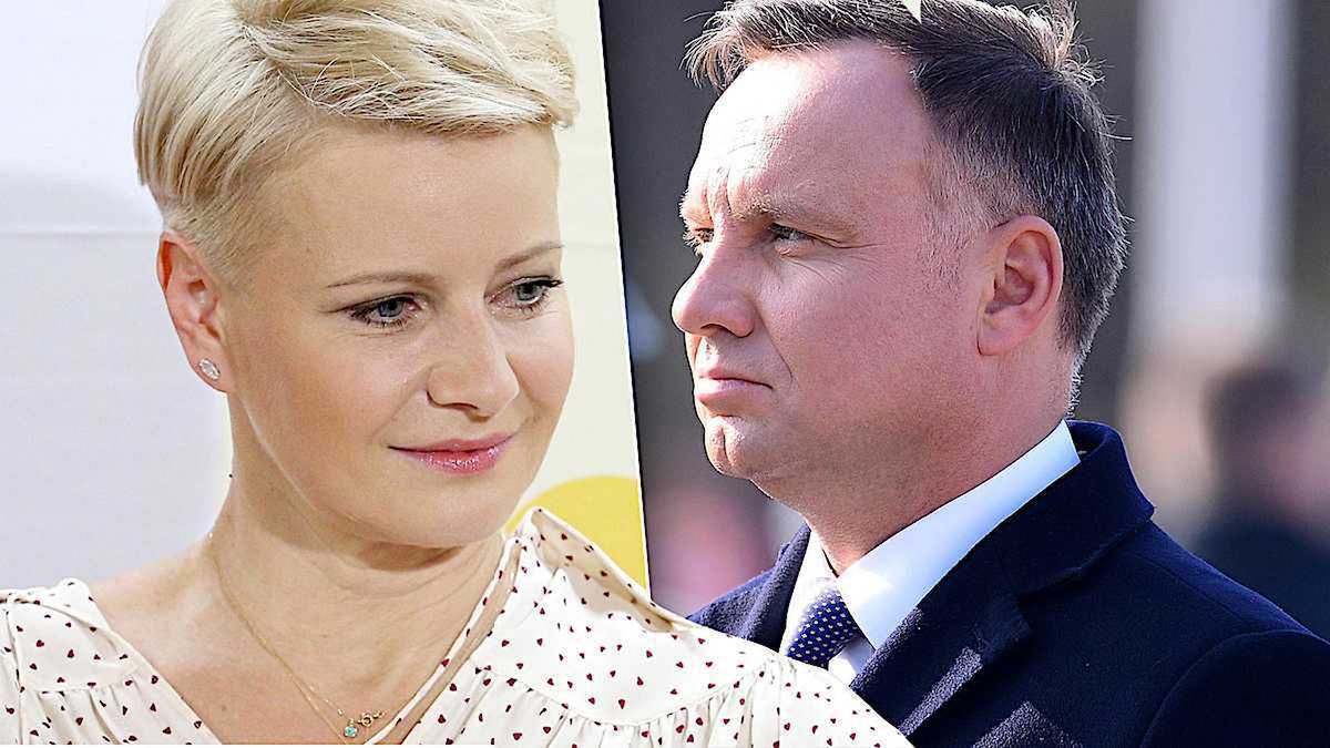 Małgorzata Kożuchowska skomentowała pożar w Notre-Dame. Co na to Andrzej Duda?