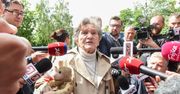 Wanda Traczyk-Stawska przyszła pod Sejm z małpką. Ma ją od upadku powstania