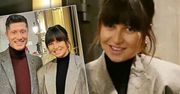 Ciężarna Ania Lewandowska z Robertem na kolacji. Za skromną, szarą marynarkę zapłaciła ponad 3300 zł