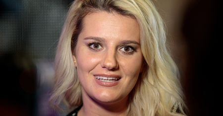 Zofia Zborowska i Andrzej Wrona na Balu Mistrzów Sportu