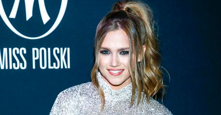 Agnieszka Kaczorowska na Miss Supernational 2019. W ogóle nie widać, że była w ciąży