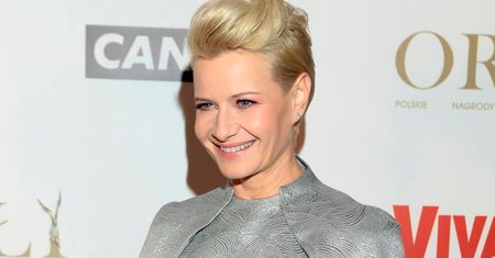 Małgorzata Kożuchowska w mini na planie "Top Model". Fani komentują: "Proszę się nie schylać"