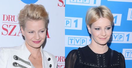 Fryzury Małgorzaty Kożuchowskiej - pomysły na krótkie blond włosy