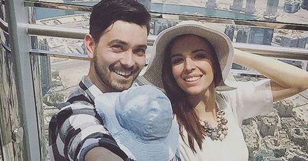 Anna Wendzikowska z rodziną w Dubaju