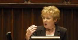 Gilowska wyśmiała Janika
