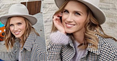 Agnieszka Kaczorowska razem z córkami ozdobiła dom jesiennymi dekoracjami. To Emilka zainspirowała swoją mamę