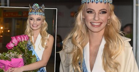 Miss World nareszcie wróciła do Polski. Na Karolinę Bielawską czekał prawdziwy tłum. Pojawili się nawet stęsknieni rodzice
