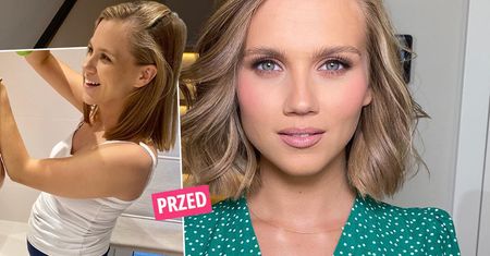 Agnieszka Kaczorowska pokazała brzuch po drugiej ciąży. Odważne wdzianko obnażyło jej sekret