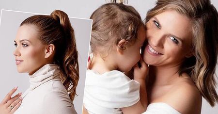 Agnieszka Kaczorowska porównała zdjęcia z pierwszej i drugiej ciąży. Zmiany, jakie zaszły przez dwa lata widać gołym okiem