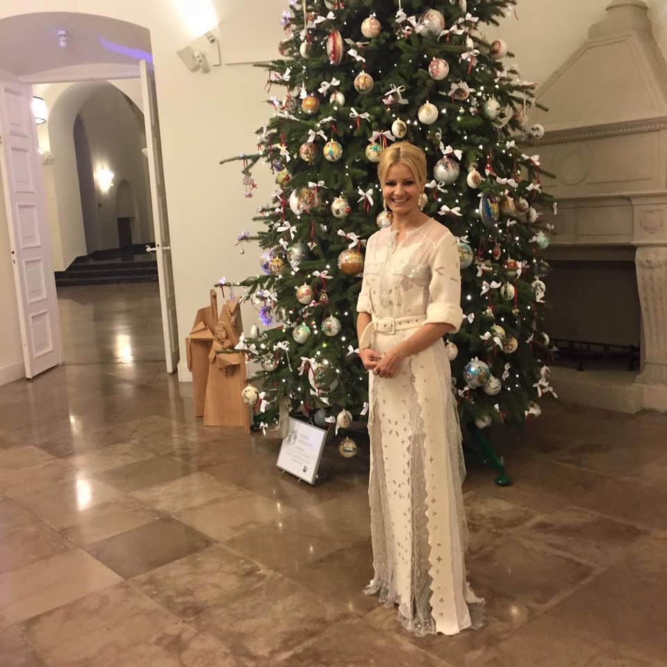 Małgorzata Kożuchowska w Pałacu Prezydenckim. Stylowa?