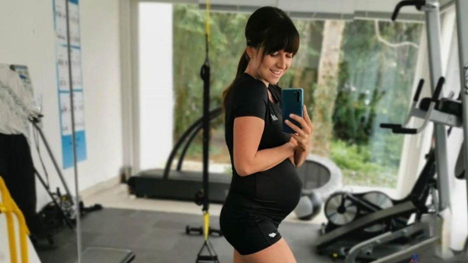 Anna Lewandowska intensywnie ćwiczy w ciąży