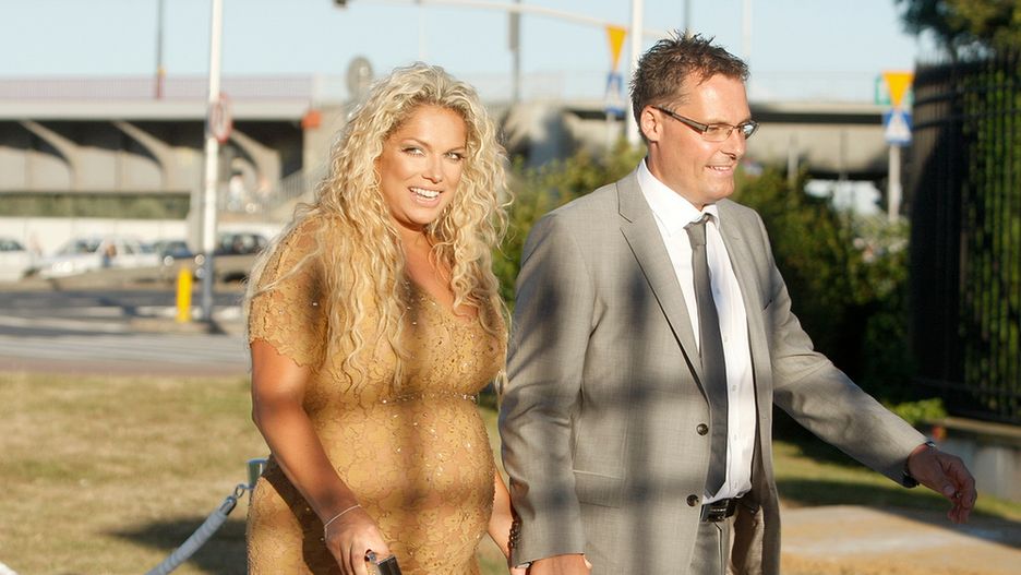 Joanna Liszowska i Ola Serneke pobrali się w 2008 r. Mówiło się, że aktorka wygrała na loterii.