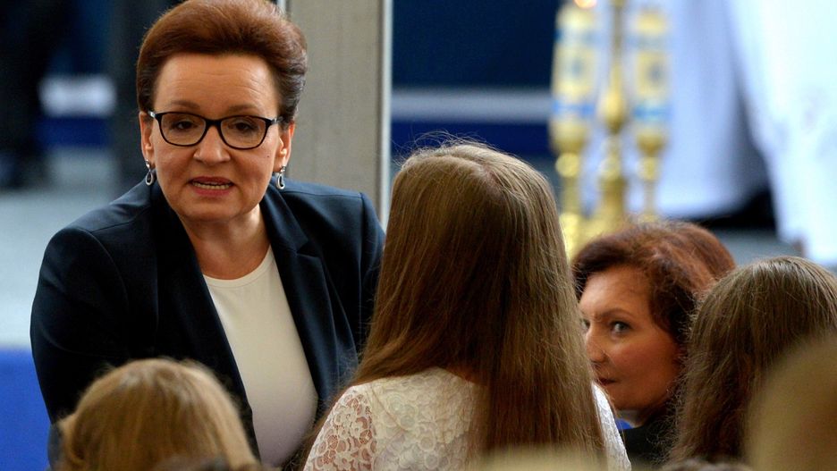 Minister edukacji narodowej Anna Zalewska