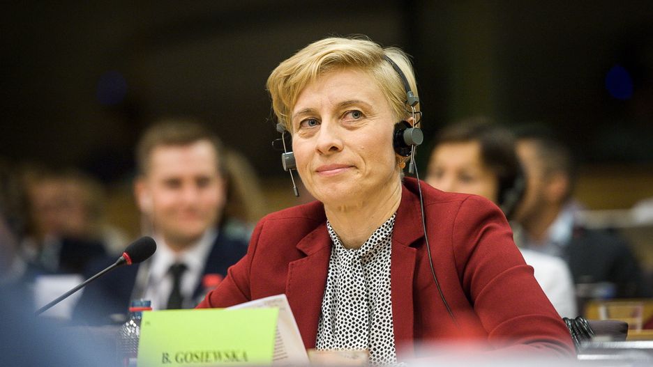 Beata Gosiewska to wdowa po zmarłym w katastrofie smoleńskiej Przemysławie Gosiewskim
