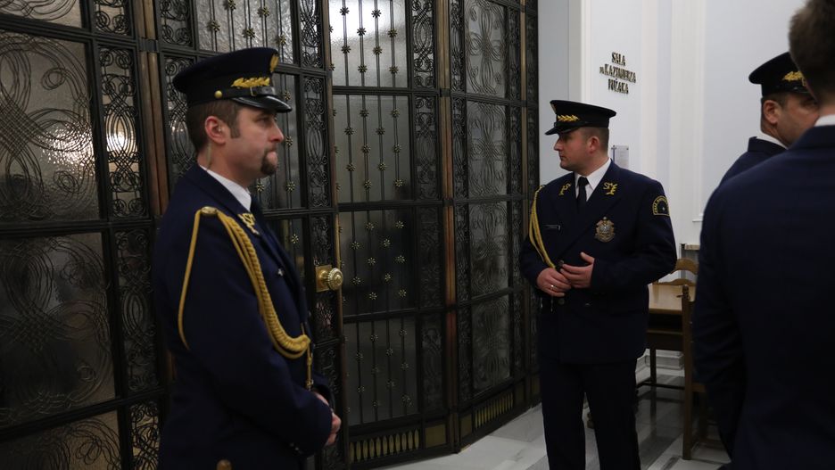 Remont pomieszczeń Straży Marszałkowskiej ma podnieść poziom bezpieczeństwa