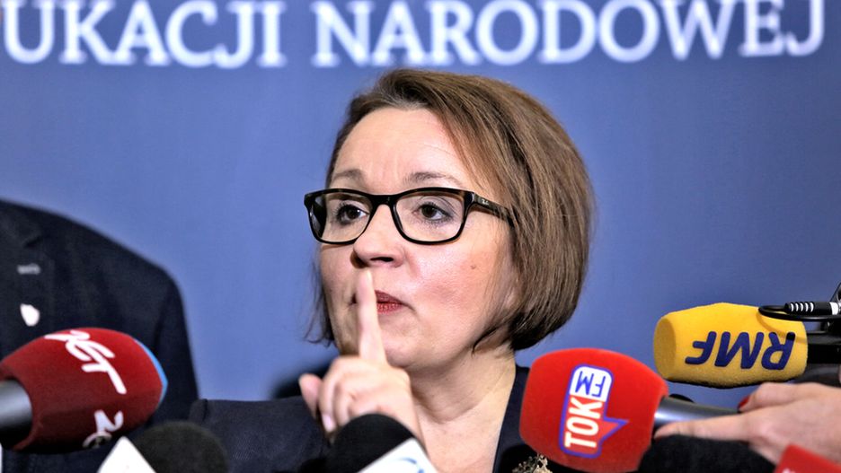 Szefowa MEN Anna Zalewska nie chce referendum w sprawie reformy edukacji