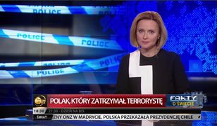 TVN24 BiS: Jolanta Pieńkowska poprowadziła nowe wydanie "Faktów o świecie"