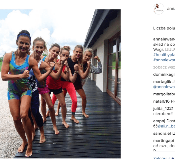 Polskie WAGs na obozie z Anną Lewandowską