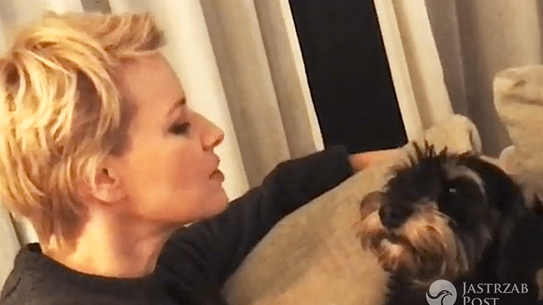 Małgorzata Kożuchowska w domu