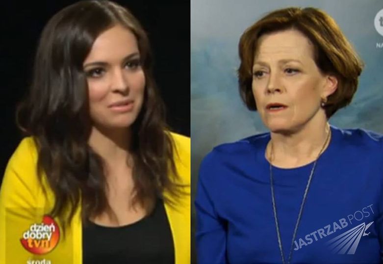 Anna Wendzikowska zawstydzona przez Sigourney Weaver [wideo]