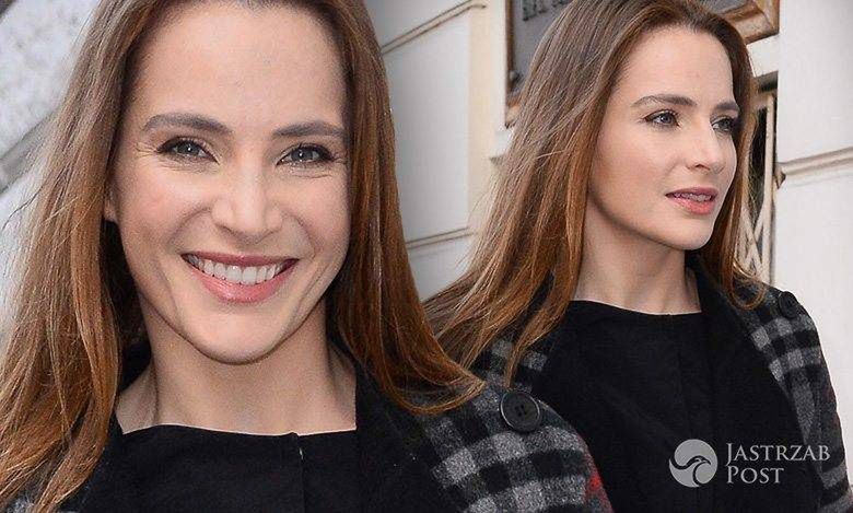 Anna Dereszowska seksownie odsłoniła nogi na pokazie kolekcji ubrań polskiej projektantki. Zobacz, co miała na sobie