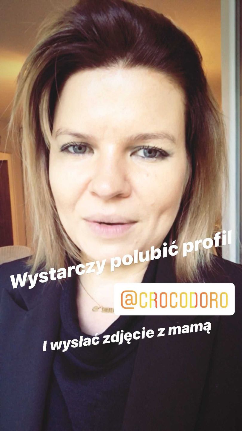 Marta Manowska rozjaśniła końcówki włosów