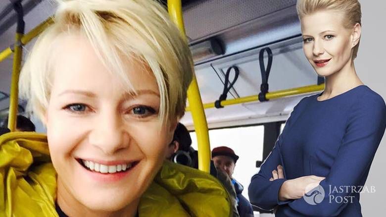 Zdjęcia zza kulis serialu Druga szansa, Małgorzata Kożuchowska, fot: Facebook