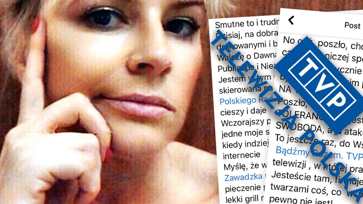 Żona Roberta Janowskiego ponownie uderza w czołowe gwiazdy TVP: "Propaganda kłamstwa i manipulacja". Dalej jest tylko mocniej