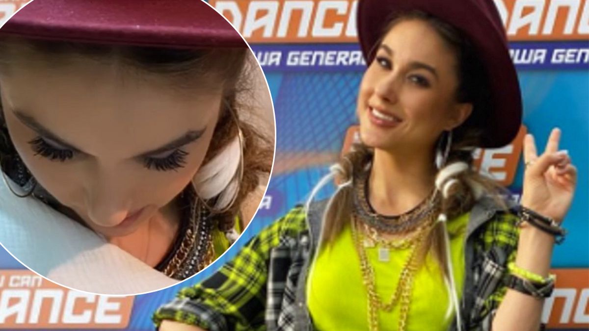 Ida Nowakowska karmi synka piersi�ą na planie "You Can Dance". Podzieliła się z fanami uroczym kadrem