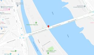 Zderzenie aut na Moście Łazienkowskim. Gigantyczny korek