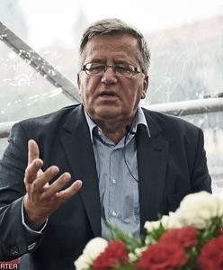 Bronisław Komorowski o wypadkach Beaty Szydło: "Uczył gamoń gamonia"
