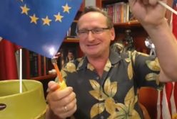 Wojciech Cejrowski podpalił flagi UE. TVP Info wycięło ten fragment