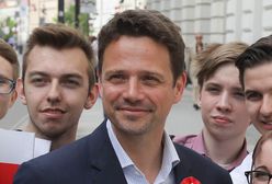 Trzaskowski robi konferencję, Jaki nie. O zieleni miejskiej